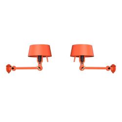 Tonone Bolt Bed Underfit Install Wandlamp Set van 2 - Oranje