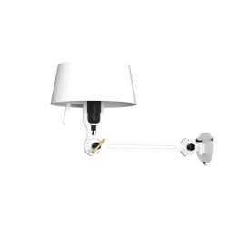 Tonone Bolt Bed Underfit met stekker Wandlamp Set van 2 - Wit