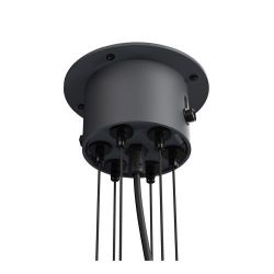 Tonone Bolt Chandeliers 6 arm Kroonluchter - Donkergrijs