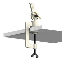 Tonone Bolt Desk 1 arm met tafelklem Tafellamp - Lichtgrijs