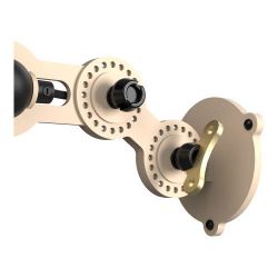 Tonone Bolt Wall Sidefit Mini met stekker Wandlamp - Creme Wit