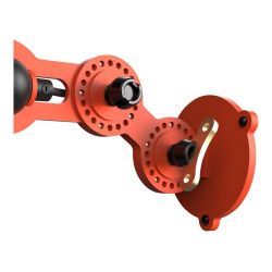 Tonone Bolt Wall Sidefit Mini met stekker Wandlamp - Oranje