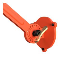 Tonone Bolt Wall Sidefit Small met stekker Wandlamp - Oranje