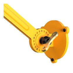 Tonone Bolt Wall Underfit met stekker Wandlamp - Geel