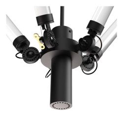 Tonone Mr. Tubes LED Chandeliers Kroonluchter 2700K - Zwart