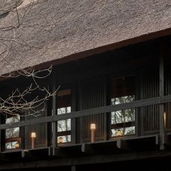 Louis Poulsen Bysted Garden Long Vloerlamp - 3000K Grondanker zonder adapter - Bruin