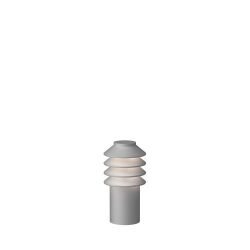 Louis Poulsen Bysted Garden Short Vloerlamp - 3000K Grondpin zonder adapter, met connector - Aluminium