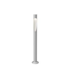 Louis Poulsen Flindt Garden Long Vloerlamp - 3000K Voetplaat zonder adapter - Aluminium