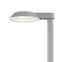 Louis Poulsen Homann Lantaarnpaal - 3000K Dali 3148lm - Asym 2H - Uplight - Aluminium