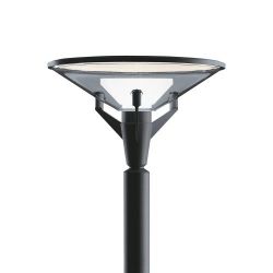 Louis Poulsen Kipp Post Lantaarnpaal - 60 mast - 3000K Nightdim hi - Donkergrijs