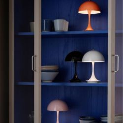 Louis Poulsen Panthella Portable Metal Tafellamp - 2700K - Roze