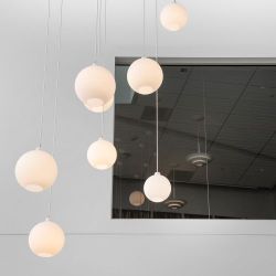 Louis Poulsen Wohlert 400 Hanglamp - 3000-1800K Bluetooth - Wit