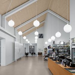 Louis Poulsen Wohlert 400 Hanglamp - 3000-1800K Phase dim - Wit