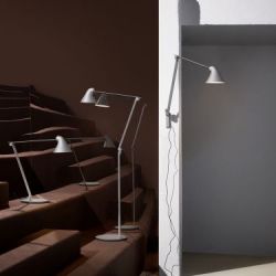 Louis Poulsen NJP Vloerlamp - 3000K - Donkergrijs