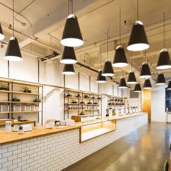 Louis Poulsen Above 400 LED Phase dimming D2W Hanglamp - Zwart