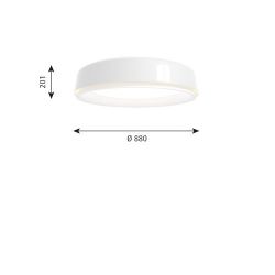 Louis Poulsen LP Grand 880 Plafondlamp - Opbouw - 3000K Dali - Wit