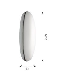 Louis Poulsen Silverback 295 Wandlamp - 3000K Dali - Wit