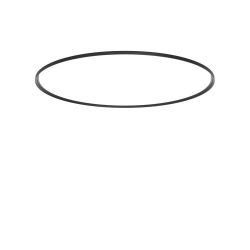 Louis Poulsen Slim Round 680 Recessed Plafondlamp - 3000K 5814lm Dali - Opal - Zwart