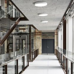 Louis Poulsen Slim Round 680 Semi-recessed Plafondlamp - 3000K 6266lm Dali - Opal - Wit