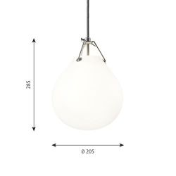 Louis Poulsen Moser 205 Hanglamp - Wit