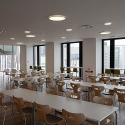 Louis Poulsen Munkegaard 460 Plafondlamp - 3000K Dali - High lustre - Glanzend chroom