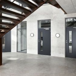 Louis Poulsen Slim Round 440 Semi-recessed Plafondlamp - 3000K 2373lm Dali - Opal - Zwart