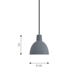 Louis Poulsen Toldbod 120 Hanglamp - Blauwgijs