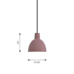 Louis Poulsen Toldbod 120 Hanglamp - Oudroze