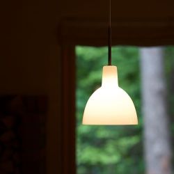 Louis Poulsen Toldbod Glass 155 Hanglamp - Wit