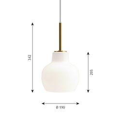 Louis Poulsen VL Ring Crown 1 Hanglamp - Wit