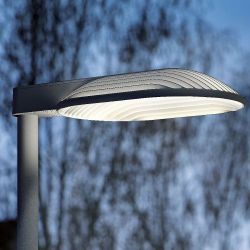 Louis Poulsen Xperi Lantaarnpaal - 3000K 3520lm Dali - Montage: 76 mast - Asyd -Aluminium