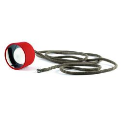 Ethimo Gaia Oplaadbare Hanglamp - Teak - Ruggine - Rood