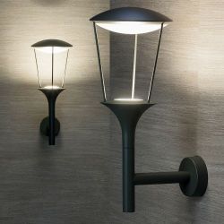 Ethimo Pharos Wandlamp - Donkergrijs