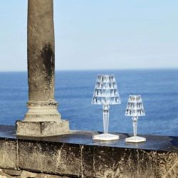 Kartell Big Battery Tafellamp - Paars - Draadloos