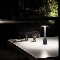 Kartell Space Outdoor Tafellamp - Chroom