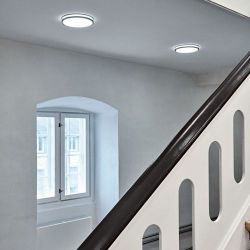 Louis Poulsen Munkegaard 525 Plafondlamp - 3000K Dali - Satin - Mat chroom