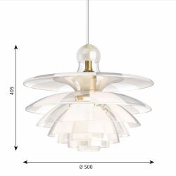 Louis Poulsen PH Septima Hanglamp - Transparant