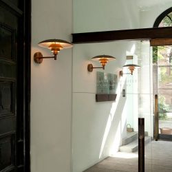 Louis Poulsen PH Wandlamp - Zonder kabelgaten zijkant - Koper