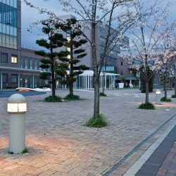 Louis Poulsen Waterfront LED Sokkellamp - 3000K - Geaard - Voetplaat - Aluminium