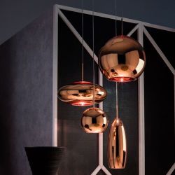 Tom Dixon Copper Round 45 LED Hanglamp