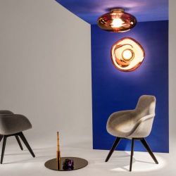 Tom Dixon Melt 50 LED Wandlamp - Koper