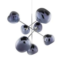 Tom Dixon Melt Large Chandelier LED Hanglamp - Smoke