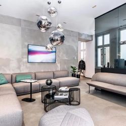 Tom Dixon Melt Large Round LED Hanglamp - Chroom