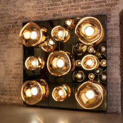 Tom Dixon Melt Mini LED Wandlamp - Goud