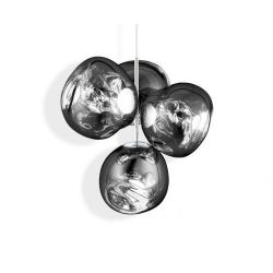 Tom Dixon Melt Small Chandelier LED Hanglamp - Chroom