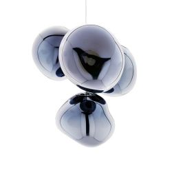 Tom Dixon Melt Small Chandelier LED Hanglamp - Smoke
