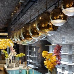 Tom Dixon Mirror Ball 50 LED Hanglamp - Goud