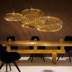 Tom Dixon Spring Medium Hanglamp - Messing