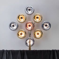 Tom Dixon Void LED Wandlamp - Staal