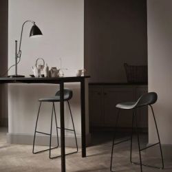 Gubi Bestlite BL1 16 Tafellamp - Chroom & Mat zwart